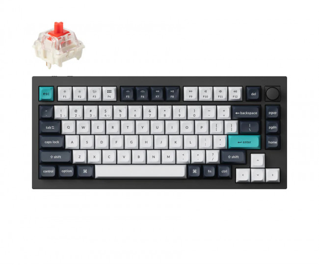Клавіатура Keychron Q1 Max QMK/VIA Wireless Custom Mechanical Keyboard